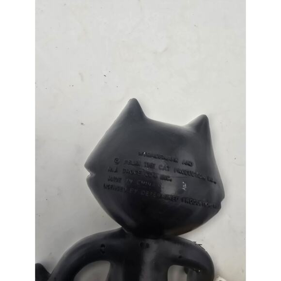 * NJ CROCE FELIX THE CAT ACTION FIGURE * Pre-owned - Picture 4 of 5